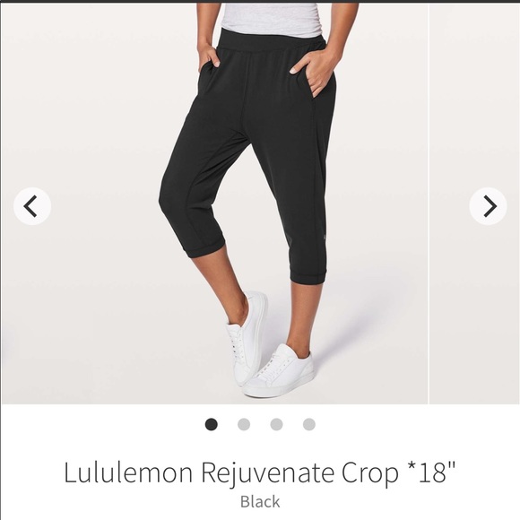 Lululemon Rejuvenate Crop *18"
Black - Picture 3 of 7